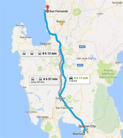 manila to san fernando la union travel time|how to commute from manila to la union and back .